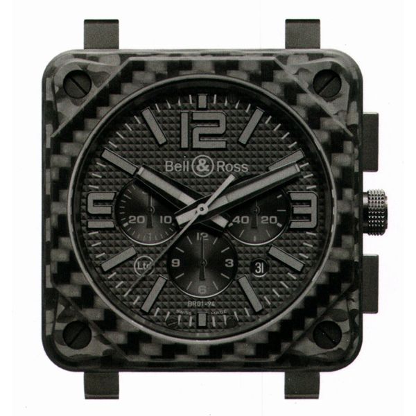 BR 01 -94 Chronographe Carbon Fiber Phantom BR0194-CA-FIBER-PH