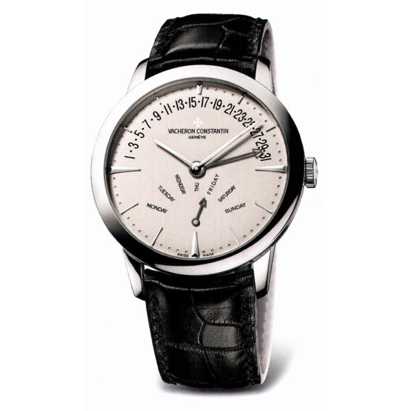 PATRIMONY CONTEMPORAINE DATE ET JOUR RETROGRADANTS 86020/000G-9508