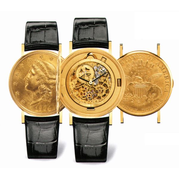 SQUELETTE PIÈCE DE 20$ OR 33059/000J-0000