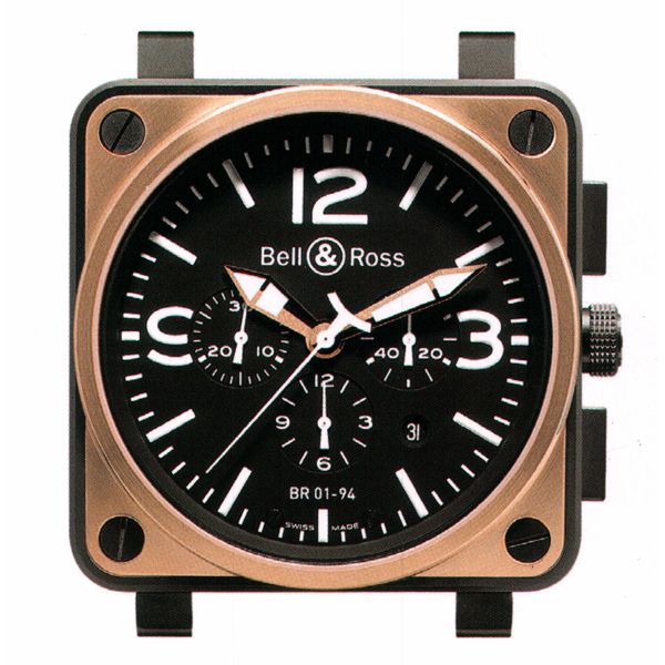 BR 01-94 PINK GOLD & CARBON BR0194-BICOLOR