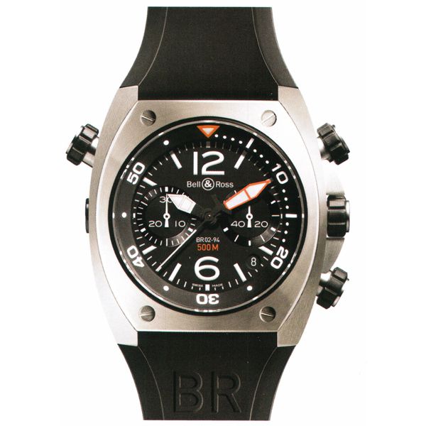 BR 02-94 STEEL BR02-CHR-BL-ST